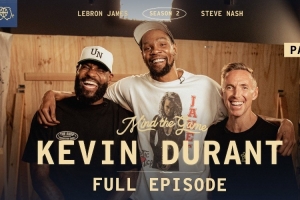 杜蘭特納什在合影時互讓位置 詹姆斯吐槽：你倆還在吵架啊??