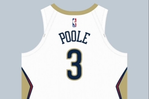 直接繼承球衣號(hào)碼??普爾在鵜鶘將穿回3號(hào) 此前屬于交易他的CJ