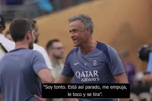 恩里克鎖喉佩德羅后懊悔：我太蠢了，我碰了他，他就倒地了