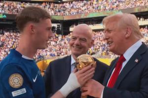 依舊cold??帕爾默：特朗普說他兒子是我球迷，我好像回了句謝謝