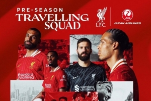 利物浦亞洲季前賽名單：薩拉赫、范迪克領銜，維爾茨等新援在列