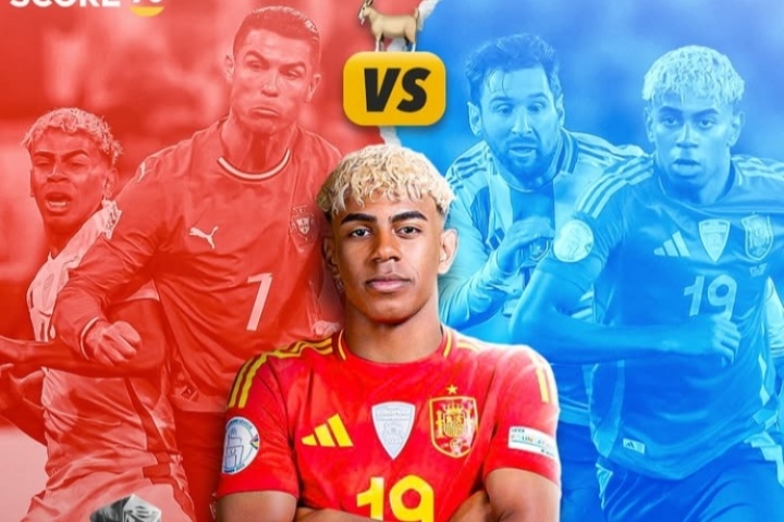 Boss不好打！亞馬爾明年歐美杯戰(zhàn)38歲梅西 歐國聯(lián)決賽已負(fù)40歲C羅