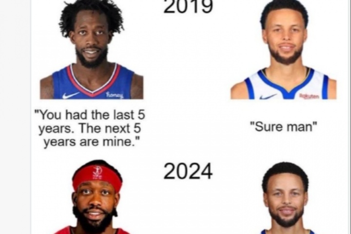 5年后再對比庫里！美媒：貝弗利真的以為自己加入了一支冠軍之師