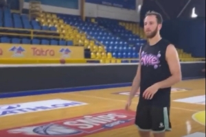 鋼鐵俠！黎巴嫩核心阿拉基投籃訓練 與許鐘豪相撞差點無緣亞洲杯