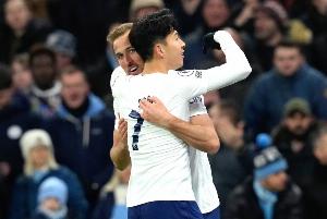 凱恩：祝賀孫興慜以及他在熱刺的生涯，我們?cè)怯⒊顝?qiáng)組合之一