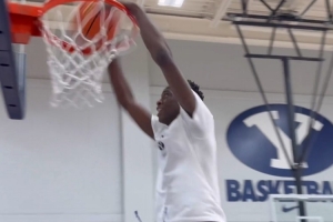 練起來(lái)了！26年NBA狀元熱門AJ-迪班薩在楊百翰大學(xué)開練