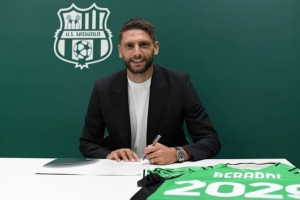 天賦、激情與忠誠的化身，官方：薩索洛與貝拉爾迪續(xù)約至2029年