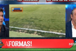 六臺主持人：巴列卡諾主場草皮不佳，這根本不是西甲級別的草皮！