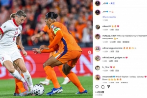 重奪隊(duì)長(zhǎng)袖標(biāo)帶隊(duì)客平強(qiáng)敵！萊萬(wàn)社媒曬對(duì)位范迪克比賽照：1-1！