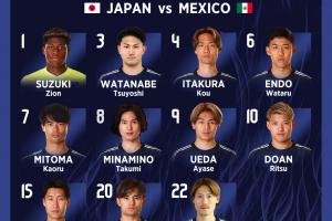 8強(qiáng)是個(gè)坎？世界第17日本悶平第13墨西哥，全主力2倍身價(jià)未能破門(mén)