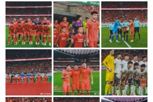 慶祝晉級U23亞洲杯正賽，劉浩帆社媒曬多張比賽照：????