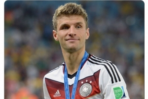 德國隊(duì)祝穆勒36歲生日快樂，為國家隊(duì)出戰(zhàn)131場(chǎng)進(jìn)45球+問鼎世界杯