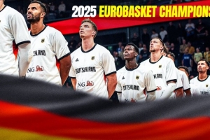 德媒：奪得歐錦賽冠軍后德國男籃每名球員將獲得3萬歐元獎金