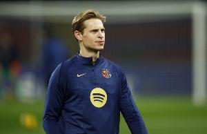 巴薩官方：德容傷愈歸隊，進入歐冠對陣紐卡大名單