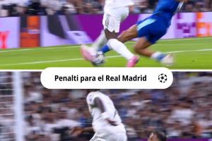 反彈手球判點！世體曬截圖發(fā)問：維尼修斯這下是點球？