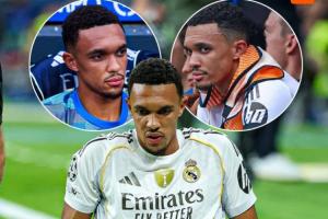 最近很倒霉....阿諾德近2個月丟皇馬主力+落選英格蘭，歐冠又傷退