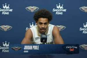 普爾：來(lái)鵜鶘最興奮的就是贏球&進(jìn)季后賽 那種感覺體驗(yàn)過(guò)就還想要