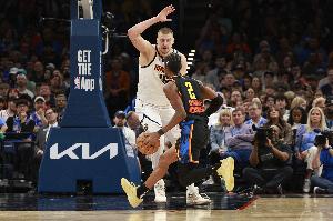 雷霆衛(wèi)冕最大威脅？名記：傷病和掘金 不出意外兩隊(duì)將聚首西決