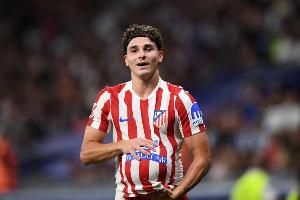 阿爾瓦雷斯兩次西甲對(duì)皇馬點(diǎn)射命中，為馬競(jìng)隊(duì)史首位