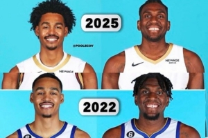 美媒曬普爾&盧尼22年和25年的定妝照：三年后兩人重聚?！