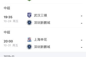 魔鬼賽程！新鵬城光速解雇洋帥，代理主帥陳濤將面對國安申花蓉城