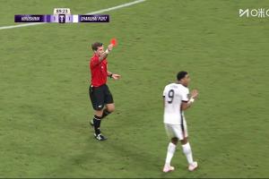 有爭(zhēng)議？亞足聯(lián)官網(wǎng)描述：古斯塔沃被定性為暴力行為，直紅罰下