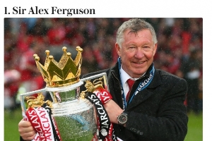 電訊報評英超歷史十大主帥：弗格森第1，瓜帥第2，溫格、穆帥三四