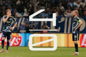 4球慘?。“①Z克斯荷甲7輪不敗排第3，但歐冠0進(jìn)球兩連敗排名倒2