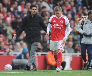 英媒：厄德高將先留在倫敦接受進(jìn)一步膝蓋檢查，已推遲國家隊行程