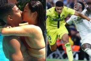 黃潛后衛(wèi)妻子諷刺裁判：我得趕緊離開(kāi)伯納烏，不然又要被打劫了