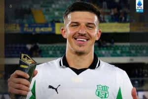 斯基拉：國米關(guān)注薩索洛中衛(wèi)穆哈雷莫維奇，尤文有其50%轉(zhuǎn)會(huì)分成