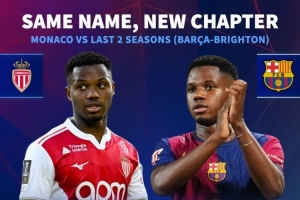 煥發(fā)新生！法蒂過去兩個賽季41場打進(jìn)4球，本賽季在摩納哥5場6球