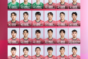 韓國(guó)隊(duì)號(hào)碼：孫興慜7號(hào)、金玟哉4號(hào)、李在城10號(hào)、李剛?cè)?9號(hào)