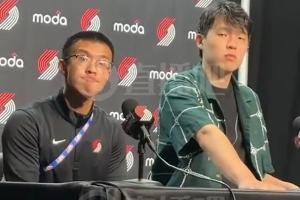 小吧采訪楊瀚森—這場比賽意味什么：和庫追站在場上感覺有點失真