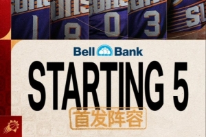 太陽(yáng)中文公布“首發(fā)陣容”：布克、阿倫、鄧恩、狄龍、伊戈達(dá)羅