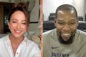 美女主持曬KD首秀數(shù)據(jù)！美網友：小帥別重色輕球！Shams要割腕了