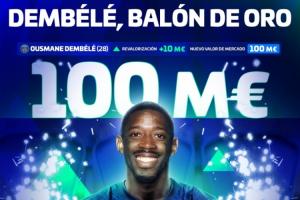 重回億元先生！登貝萊身價漲至1億歐，時隔6年再次突破1億身價