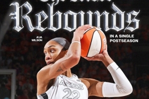 女戰(zhàn)神！阿賈-威爾遜單次季后賽搶下118個(gè)籃板 創(chuàng)造新紀(jì)錄