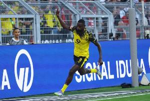 圖片報：多特前鋒吉拉西因傷退出幾內(nèi)亞國家隊名單，已返回德國