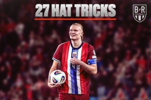 哈蘭德27次戴帽分布：曼城11次最多，挪威6次、多特4次