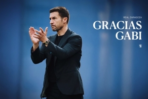 9輪6分墊底！薩拉戈薩官方：主帥加比下課，感謝上賽季臨危受命