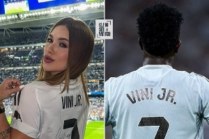 原諒他??模特女友：維尼修斯有錯但他道歉了，愿意再給他機會