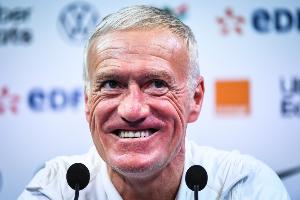 德尚：法國上一場踢的是4231而非442，7名前鋒缺席但我并不擔憂