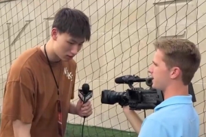 未來(lái)可期!郇斯楠此前訪(fǎng)問(wèn)伊利諾伊大學(xué)視頻 本周將訪(fǎng)問(wèn)俄亥俄州立