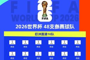 歐洲門(mén)票開(kāi)搶?zhuān)∮⒏裉m葡萄牙今夜取勝就進(jìn)世界杯，歐洲區(qū)16席待定