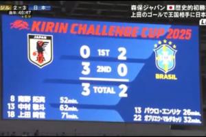 111年隊史被改寫！巴西隊建隊歷史首次半場2-0領(lǐng)先，卻最終輸球