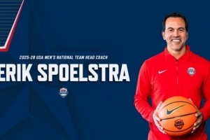 美國男籃官方：斯波擔(dān)任美國男籃主教練的任期到2028年結(jié)束