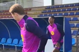 巴薩官方曬視頻：各國家隊球員恢復(fù)訓(xùn)練