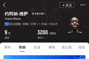 5500萬(wàn)鎊新援1場(chǎng)沒(méi)踢！29歲維薩傷及后十字韌帶 復(fù)出又將迎非洲杯