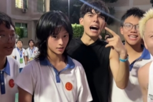 真未來之妞！汕頭女高中生除了360拉桿上籃 還能抓筐和勉扣